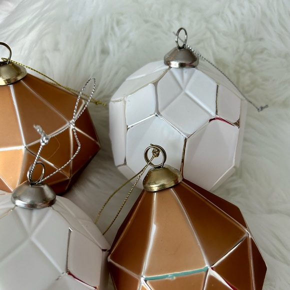 Large Geometric Glass Ornaments - Picture 9 of 11
